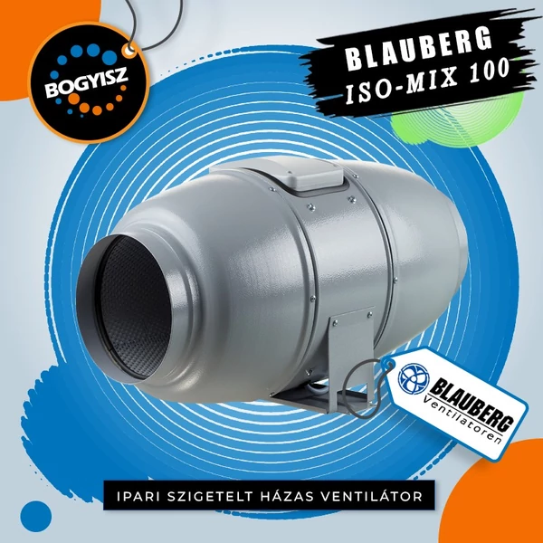  BLAUBERG ISO-MIX 100 CSŐVENTILÁTOR