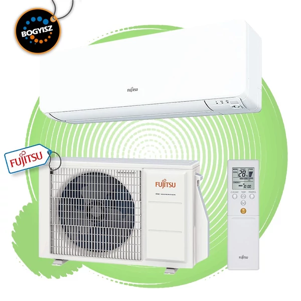 FUJITSU ASYG12KGTF/AOYG12KGCB INVERTERES KLÍMA / 3,4 kW / A+++ / R32