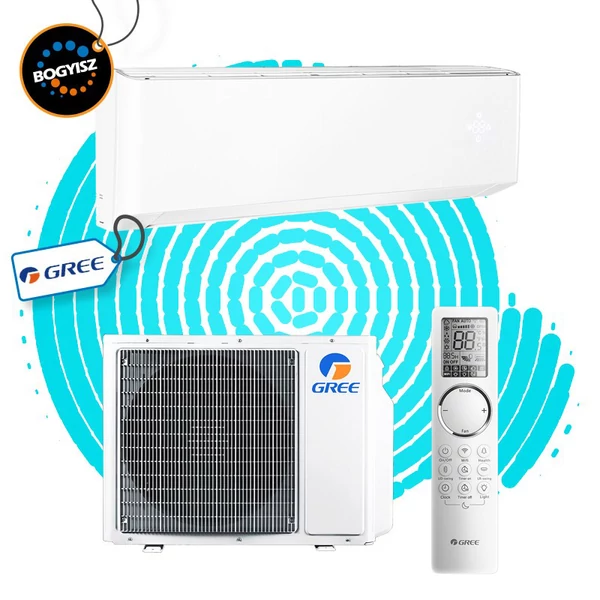 GREE AMBER ROYAL GWH09YD-S6DBA1A INVERTERES KLÍMA / 2,7 KW / A+++ / R32 GREE AMBER ROYAL GWH09YD-S6DBA1A INVERTERES KLÍMA / 2,7 KW / A+++ / R32