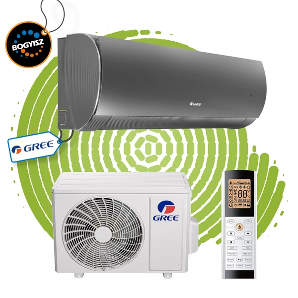 GREE DARK PRO GWH12ACCXB-K6DNA1G INVERTRES KLÍMA / 3,5 KW / A+++ / R32