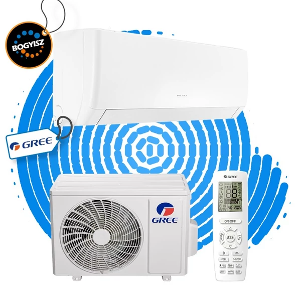 GREE PULSE GWH12AGB-K6DNA1A INVERTERES KLÍMA / 3,2 KW / A++ / R32