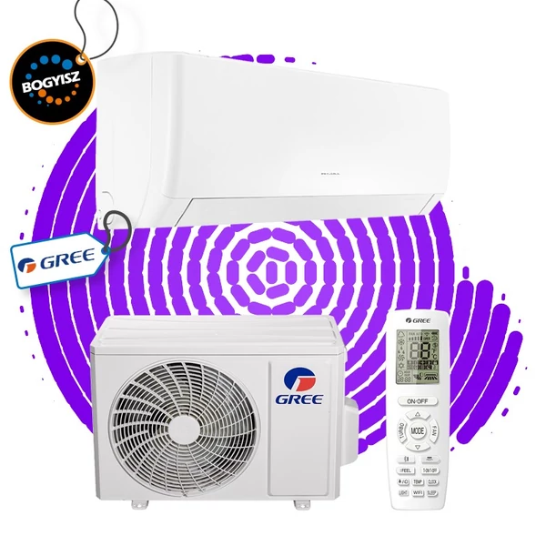 GREE PULSE GWH24AGD-K6DNA1C INVERTERES KLÍMA / 6,2 KW / A++ / R32