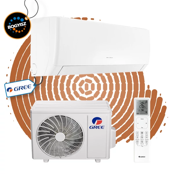 GREE PULSE GWH09AGA-K6DNA1A INVERTERES KLÍMA / 2,5 KW / A++ / R32