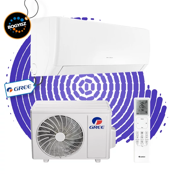 GREE PULSE GWH12AGB-K6DNA1A INVERTERES KLÍMA / 3,2 KW / A++ / R32