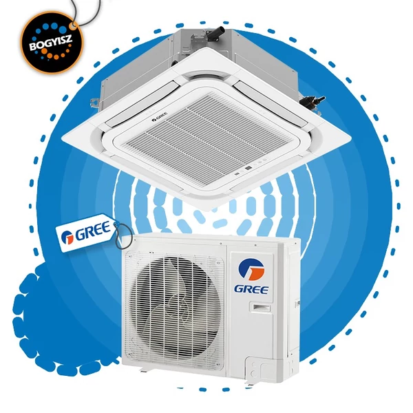GREE UM6 GUD35T1 KAZETTÁS INVERTER KLÍMA / 3,5 KW / A++ / R32