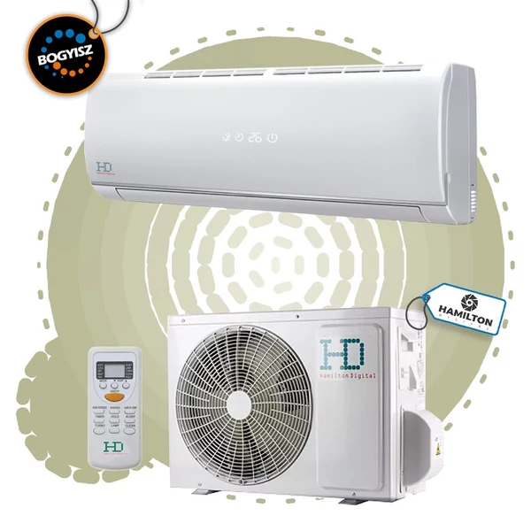 HAMILTON DIGITALM HDWI-245C / HDOI-245C MAXIUS R32 INVERTERES KLÍMA / 7 kW / A++ / R32