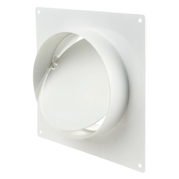 BLAUBERG BLAUPLAST CSŐTOLDÓ VISSZACSAPÓSZELEPPEL VENTILÁTORHOZ D=125