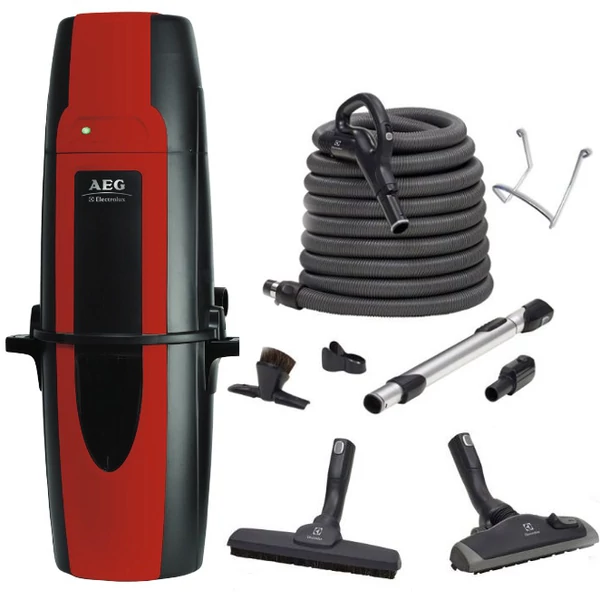 AEG OXYGEN ZCV855 KÖZPONTI PORSZÍVÓ + SMART - ELECTROLUX LUXUS TAKARÍTÓ KÉSZLET