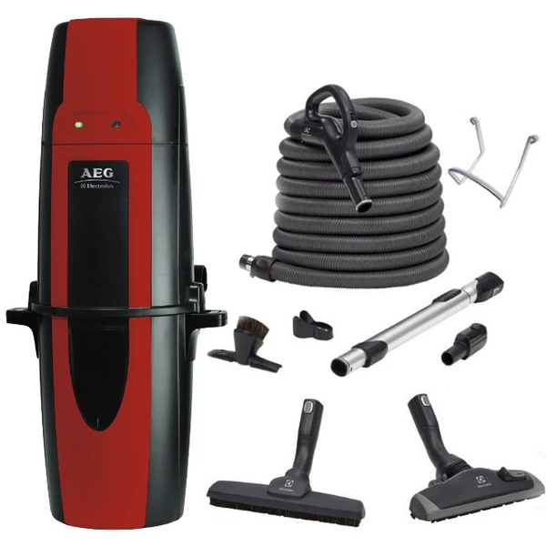 AEG OXYGEN ZCV860 KÖZPONTI PORSZÍVÓ + SMART - ELECTROLUX LUXUS TAKARÍTÓ KÉSZLET