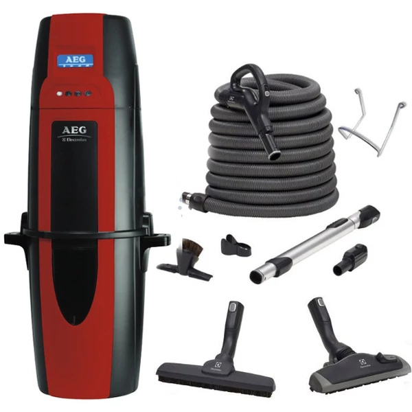 AEG OXYGEN ZCV870 KÖZPONTI PORSZÍVÓ + ELECTROLUX LUXUS TAKARÍTÓ KÉSZLET