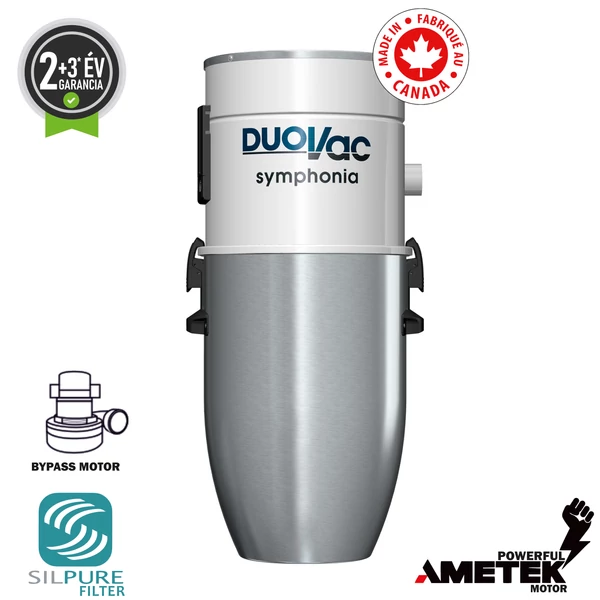 DUOVAC SYMPHONIA BYPASS SYM-150I KÖZPONTI PORSZÍVÓ