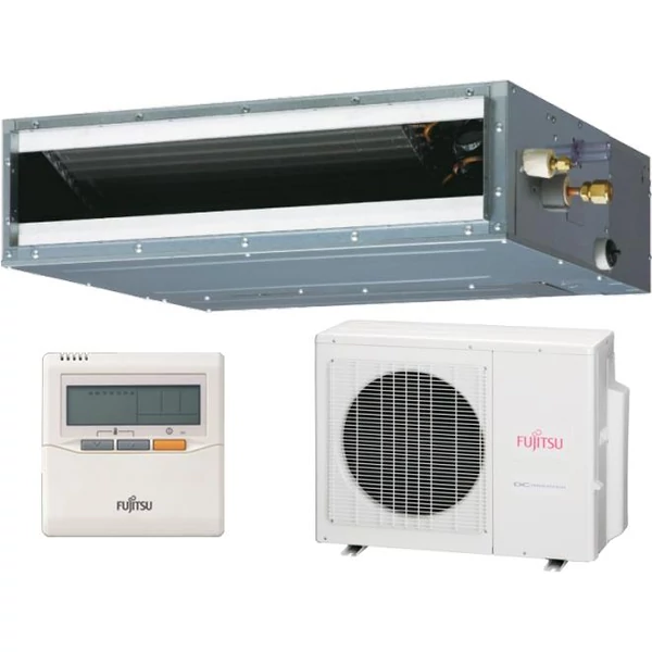 FUJITSU ARXG12KLLAP-AOYG12KBTB LÉGCSATORNÁZHATÓ INVERTERES KLÍMA-3KW-A++-R32