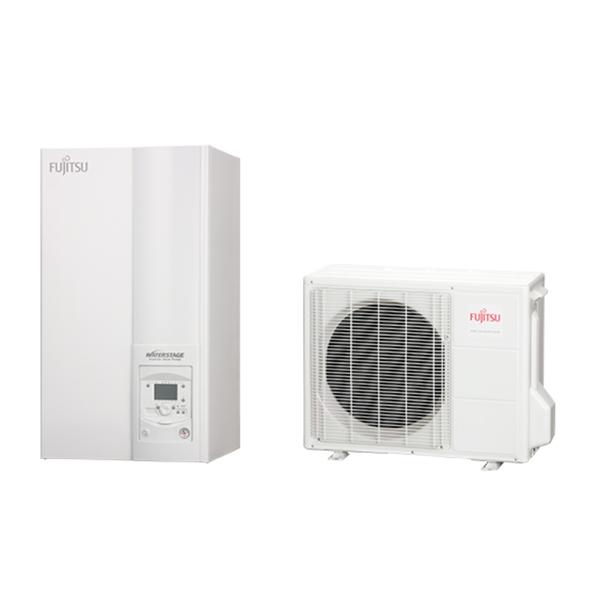 FUJITSU WATERSTAGE COMFORT WSYA050ML3 / WOYA060KLT 1 FÁZISÚ OSZTOTT LEVEGŐ-VÍZ HŐSZIVATTYÚ / 4.5 KW