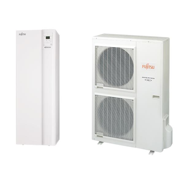 FUJITSU WATERSTAGE COMFORT WGYA080ML3-WOYA060KLT OSZTOTT HŐSZIVATTYÚ HMV TARTÁLLYAL-5KW