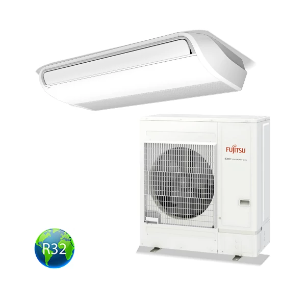 FUJITSU ABYG36KRTA / AOYG36KRTA MENNYEZETI SPLIT KLÍMA + UTY-RCRYZ1 / 9,5 KW / R32