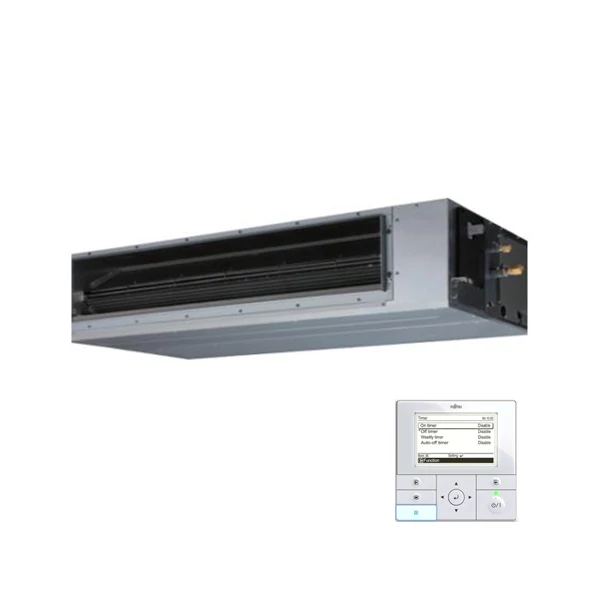 FUJITSU ARXG14KLLAP LÉGCSATORNÁZHATÓ MULTI BELTÉRI EGYSÉG / 4,3KW / A+ / R32 + UTY-RVNYM VEZETÉKES SZABÁLYZÓ
