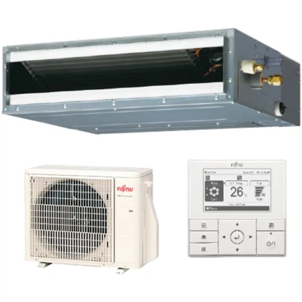FUJITSU ARXG30KMLA / AOYG30KBTB LÉGCSATORNÁZHATÓ INVERTERES KLÍMA -8KW-R32