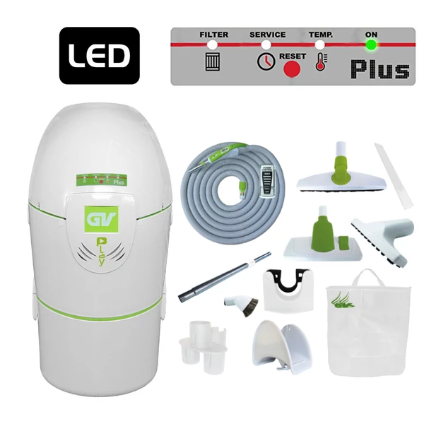GLOBOVAC PLAY POWER PLUS 2000W KÖZPONTI PORSZÍVÓ + GV PLAY TAKARÍTÓ KÉSZLET