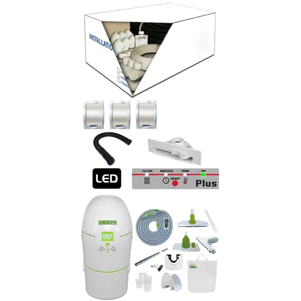 GLOBOVAC PLAY PRIME PLUS  + SZERELŐCSOMAG 3 + SZEMÉTLAPÁT ADAPTER + PLAY TAK.KÉSZLET