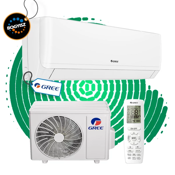 GREE SUMMER GWH09AGA-K6DNA2A INVERTERES KLÍMA / 2,5 KW / A++ / R32