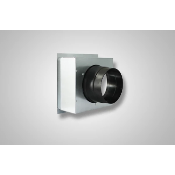 Aerauliqa PLENUM 200X200mm 1 db Ø125 mm-es hátsó oldali csatlakozással