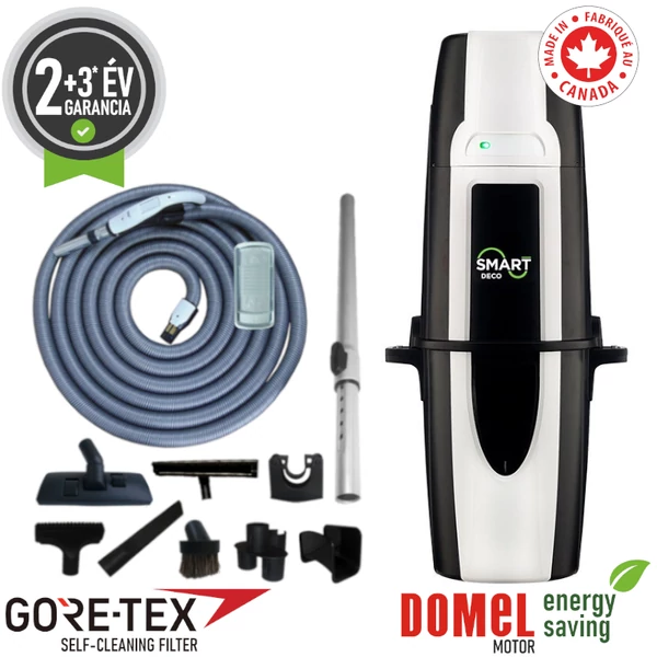 SMART- ELECTROLUX SMI600D / ELX910 DECO KÖZPONTI PORSZÍVÓ + LUXUS TAKARÍTÓ KÉSZLET