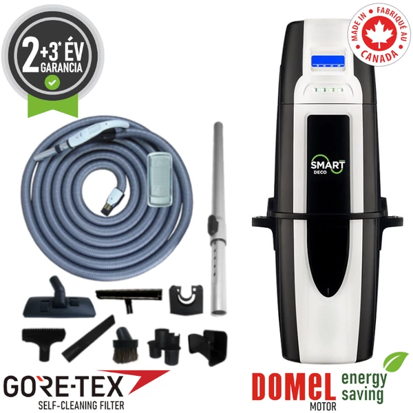 SMART - ELECTROLUX SMI700D / ELX930 DECO KÖZPONTI PORSZÍVÓ + LUXUS TAKARÍTÓ KÉSZLET