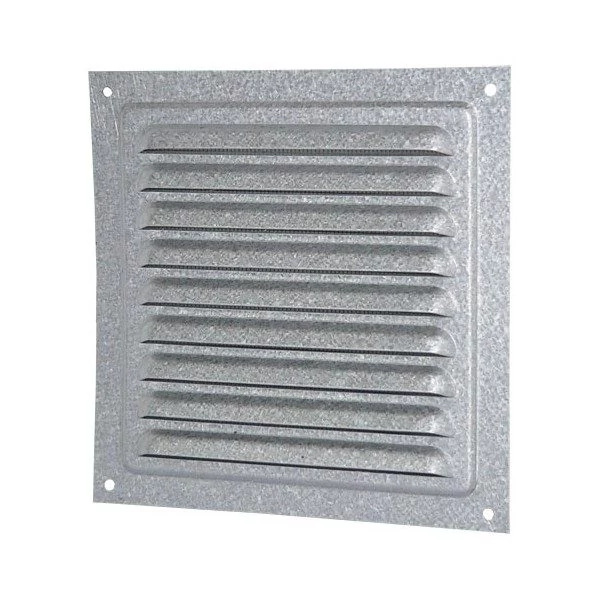 VENTS FÉM SZELLŐZŐRÁCS HORGANYZOTT 250X250 - FÉM SZÍN