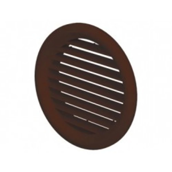 VENTS KEREK SZELLŐZŐRÁCS SZÚNYOGHÁLÓVAL D/KÜLSŐ/=47 D=59 BARNA