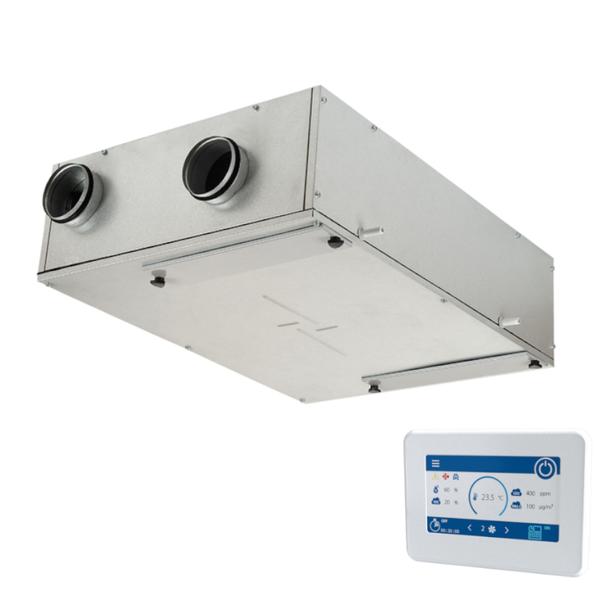 VENTS VUT 350 PB EC A25 KÖZPONTI HŐVISSZANYERŐ - 270 m3/h