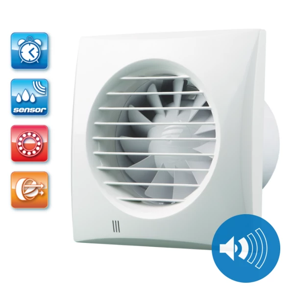 VENTS 100 QUIET-MILD TH FALI AXIÁLIS VENTILÁTOR