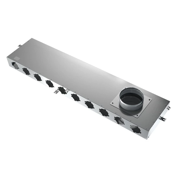 BLAUFAST SR 200/90X10 01 FÉM LÉGELOSZTÓ DOBOZ Ø200 MM, 10 CSONKKAL