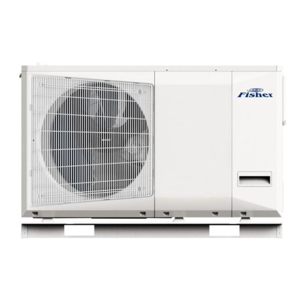 FISHER E-HEATR FHF-MBWHS-080CE3 1 FÁZISÚ MONOBLOKKOS LEVEGŐ-VÍZ HŐSZIVATTYÚ / 8 KW / R32