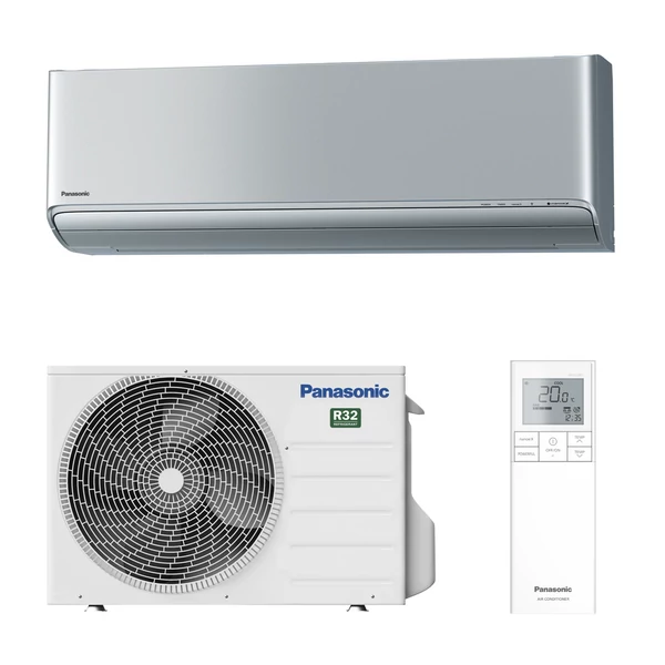 PANASONIC ETHEREA KIT-XZ50-ZKE (EZÜST) INVERTERES SPLIT KLÍMA / 5,0 KW / A+++ / R32