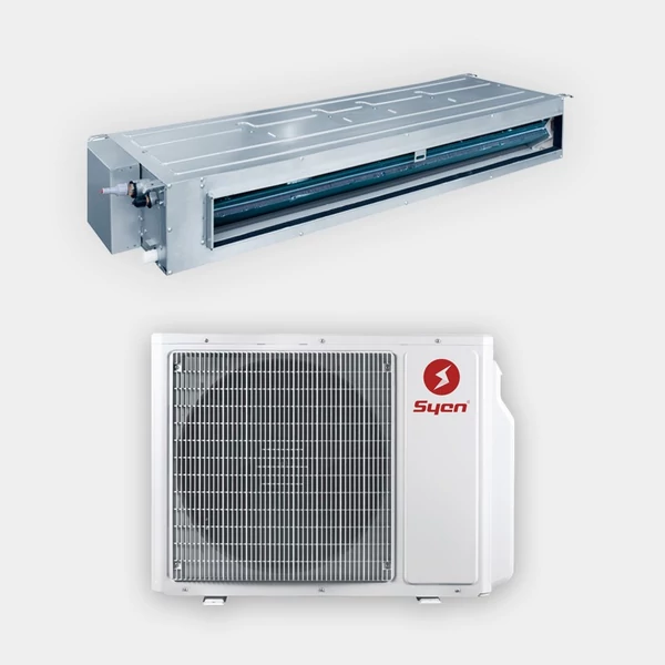 SYEN UM SLH35/A-T LÉGCSATORNÁS INVERTERES KLÍMA / 3,5 KW / A++ / R32