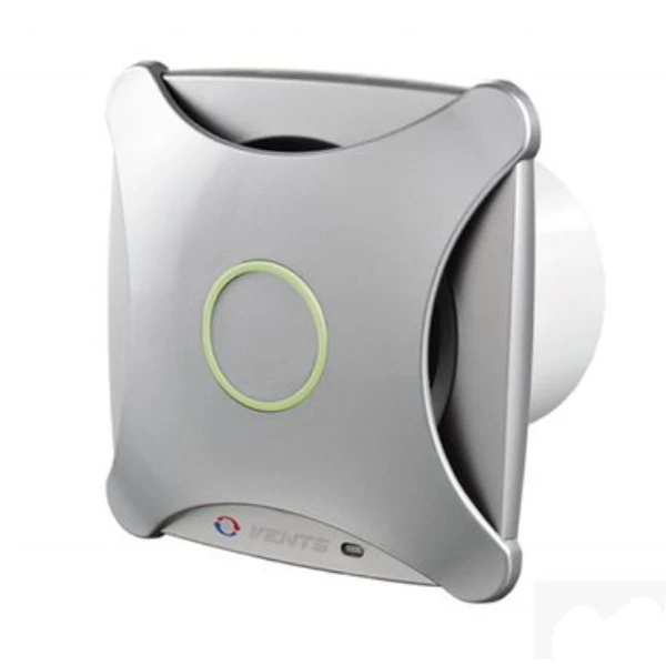 VENTS 125 X ALU MAT DEKORATÍV FALI AXIÁLIS VENTILÁTOR