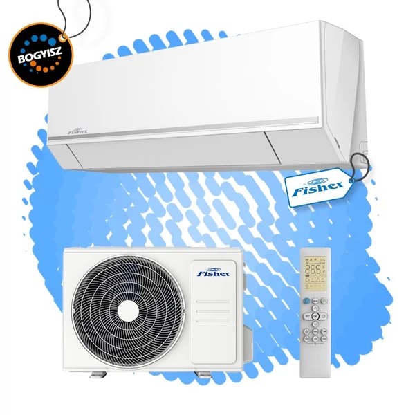 FISHER COMFORT PLUS FSAIF-CP-121AE3 / FSOAIF-CP-121AE3 INVERTERES KLÍMA / 3,5 kW / A+++ / R32