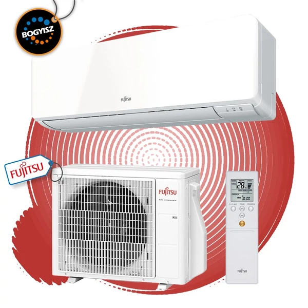 FUJITSU AIRSTAGE ASEG18KMTE/AOEG18KMTA INVERTERES KLÍMA / 5,2 kW / A++ / R32