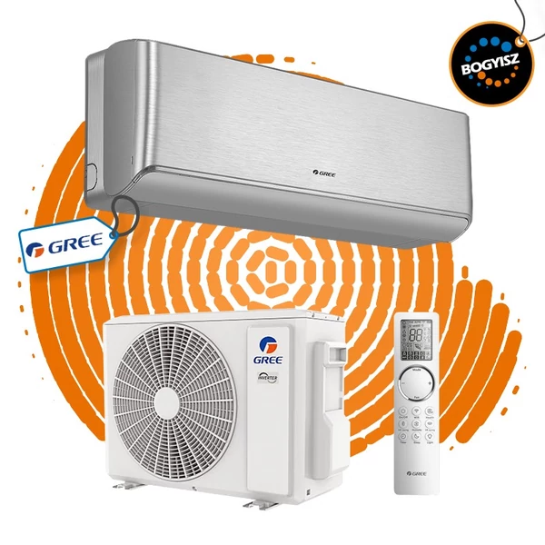 GREE AIRY GWH09AVCXB-K6DNA1B INVERTERES KLÍMA / 2,7 KW / A+++ /R32