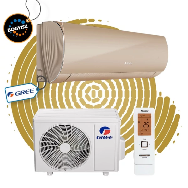 GREE CHAMPAGNE X GWH12ACC-S6DBA1A INVERTERES KLÍMA / 3,5 KW / A++ / R32