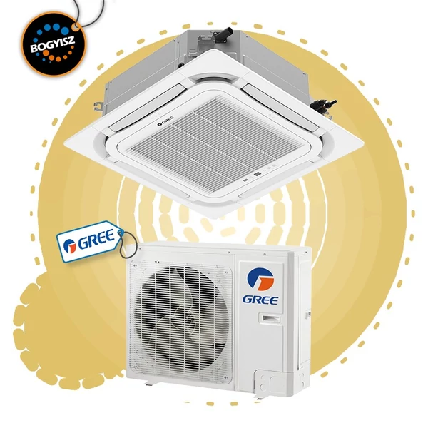 GREE UM6 GUD125T1 KAZETTÁS INVERTER KLÍMA / 12,1 kW / A++ / R32