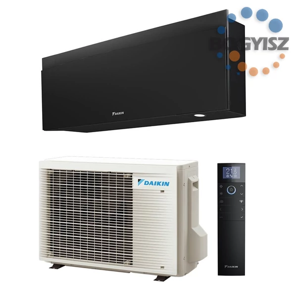 DAIKIN EMURA FTXJ42AB/RXJ42A (FEKETE) INVERTERES KLÍMA / 4,2 KW / A++ R32