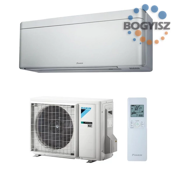 DAIKIN STYLISH FTXA20CS/RXA20A8 (EZÜST) INVERTERES KLÍMA / 2 KW / A+++ / R32