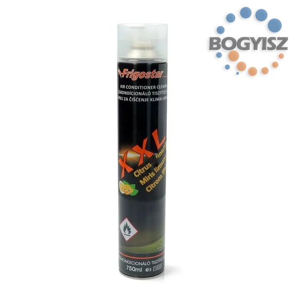 FRIGOSTAR CITRUS ILLATÚ LÉGKONDICIONÁLÓ TISZTÍTÓ SPRAY KLÍMA BERENDEZÉSHEZ (750 ML)