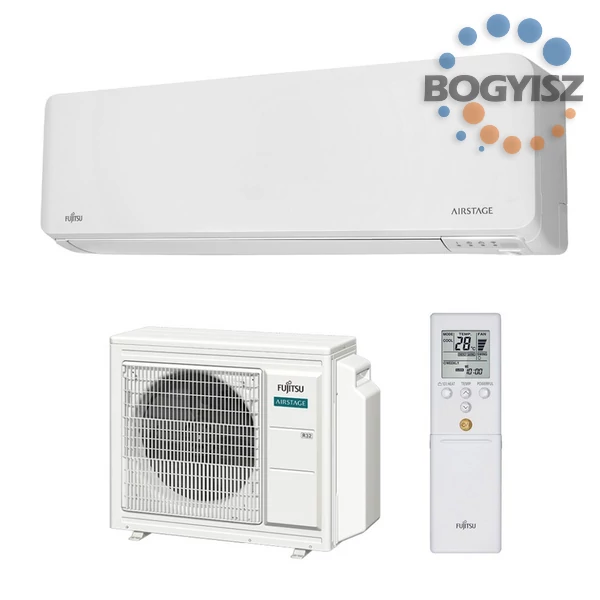 FUJITSU AIRSTAGE ASEH12KGTG/AOEH12KGCG INVERTERES KLÍMA / 3,4 KW / A+++ / R32
