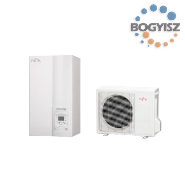 FUJITSU WATERSTAGE COMFORT WSYA100ML3 / WOYA100KLT 1 FÁZISÚ OSZTOTT LEVEGŐ-VÍZ HŐSZIVATTYÚ / 9,5 KW / R32