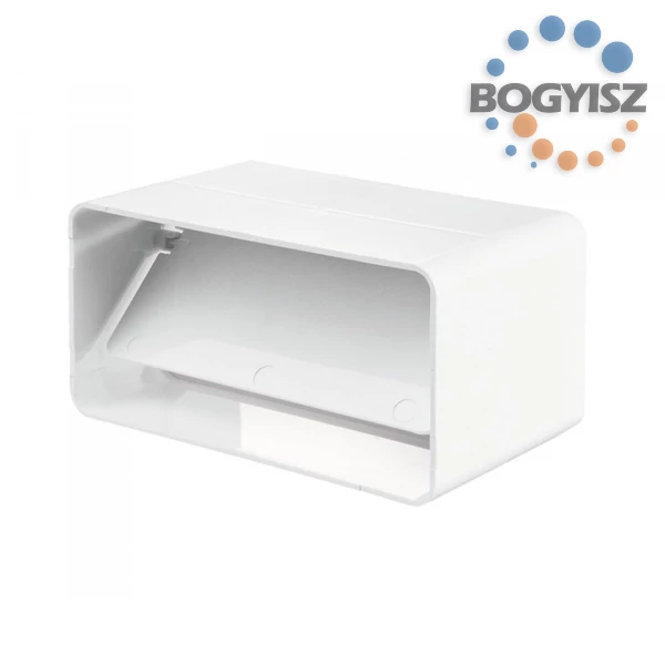 VENTS MŰANYAG CSŐTOLDÓ VISSZACSAPÓSZELEPPEL, LAPOS 60x204