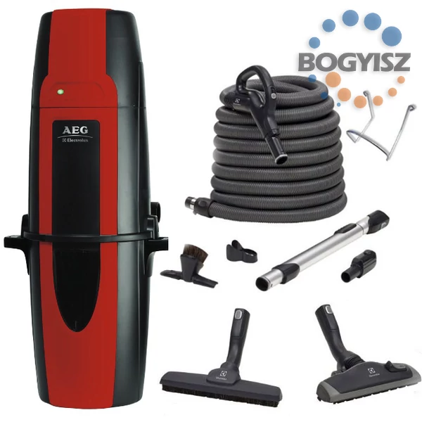 AEG OXYGEN ZCV855 KÖZPONTI PORSZÍVÓ + SMART - ELECTROLUX LUXUS TAKARÍTÓ KÉSZLET