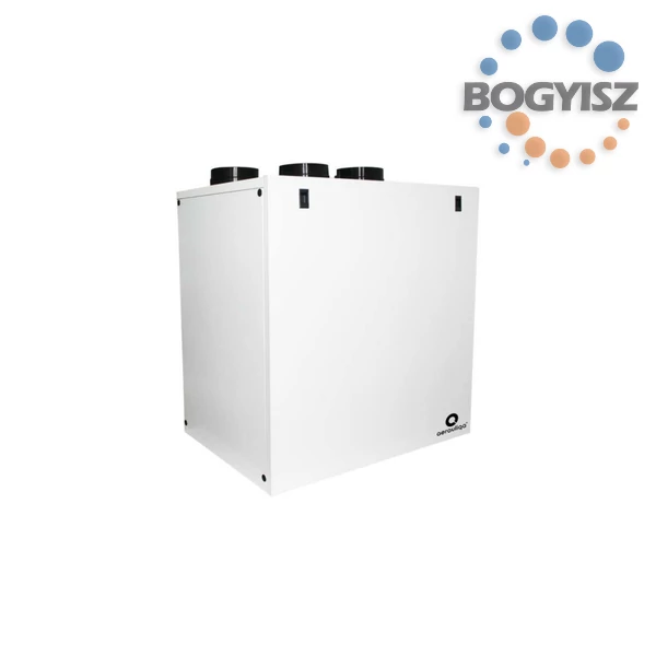AERAULIQA QR550 A KÖZPONTI HŐVISSZANYERŐS SZELLŐZTETŐ / 550 M3/H / 385 M2
