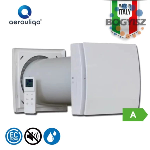 AERAULIQA QUANTUM NEXT 150 PRO HŐVISSZANYERŐS SZELLŐZTETŐ / 60 M3/H / 45 M2